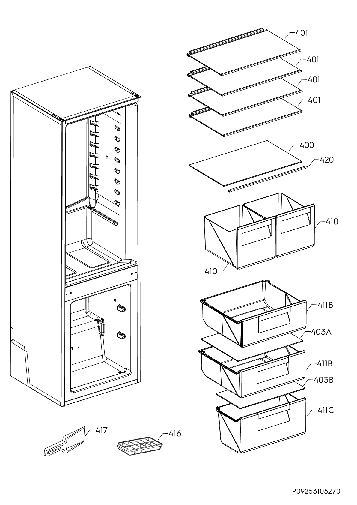 Explosionszeichnung Progress 92550322603 PKG1854 Explosionszeichnung Progress 92550322603 PKG1854