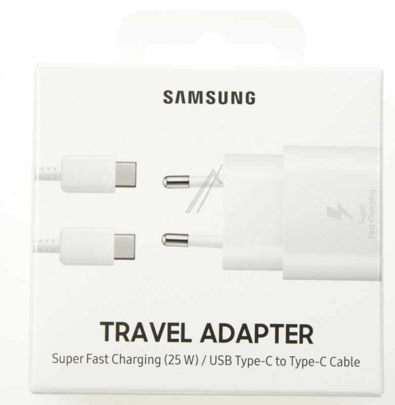 Samsung EPTA800XWEGWW Ladegerät Handy - Passend für samsung schnellladegerät ep-ta800 usb-c, weiss