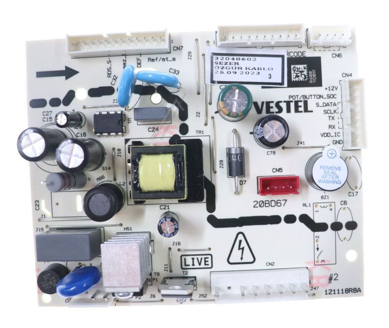 Vestel 32048602 Modulhalter - Mb/bda67/373m/elx/dcf/e-f/r9/v59-2376378