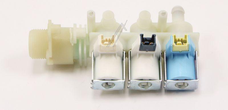 Whirlpool Indesit 488000637139 Zulaufventil - C00637139 inlet valve - triple inline + support
