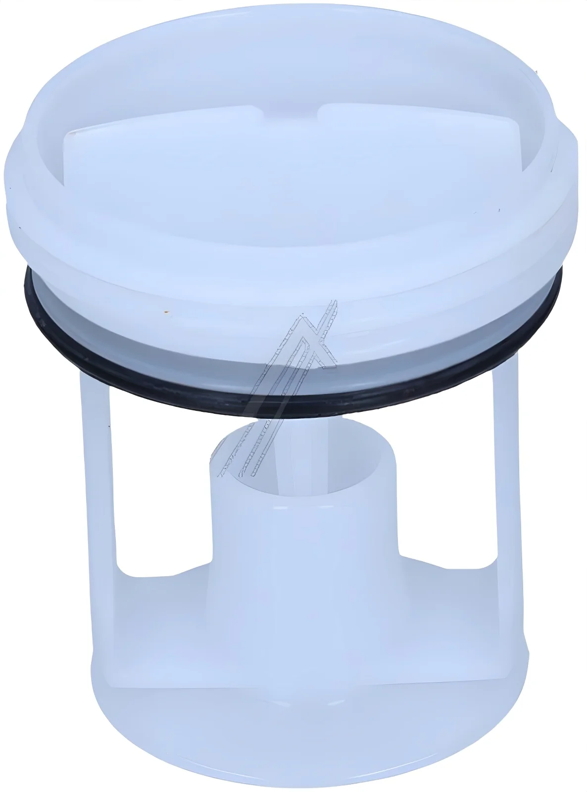 Flusensiebeinsatz wie INDESIT C00141034 für Askoll Plaset Ablaufpumpe Waschmaschine Waschtrockner