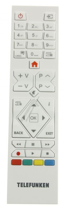 Vestel 23526328 - R/c 39105 fernbedienung passend für telefunken (grau/s)(weiss/p)