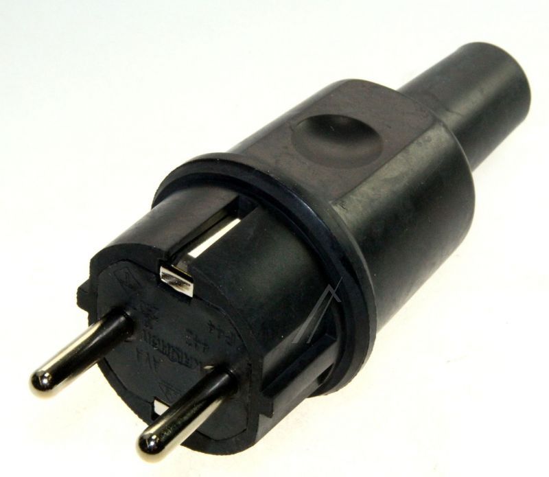 Bachmann 913173 - High quality -vollgummistecker schwarz mit knickschutz