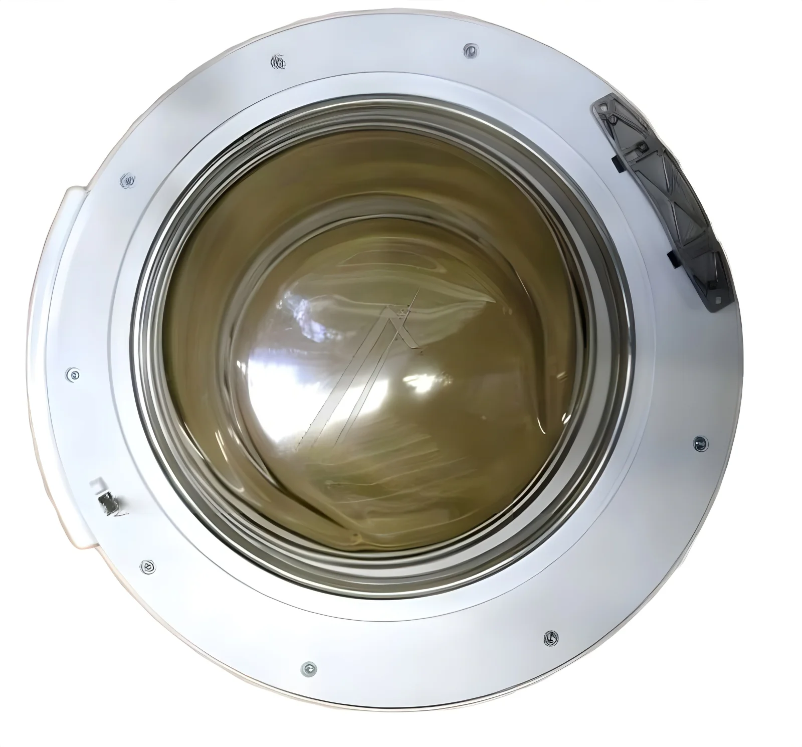 Tür 00704286 Bosch Siemens für Waschmaschine Tür komplett weiß/silber Ersatzteil