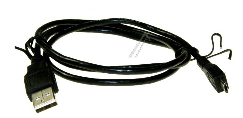 COM - Usb2.0-kabel typ-a stecker/typ-b micro stecker 1,0m,schwarz