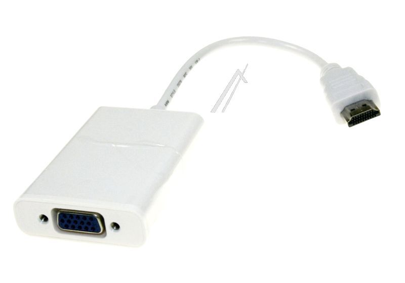 COM - Hdmi stecker > vga buchse, 3,5 mm stereo + micro usb buchse