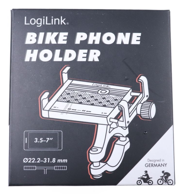 Logilink AA0146 - Phone-halterung, fixiert, für 3,5– phones für fahrrad, motorrad, roller