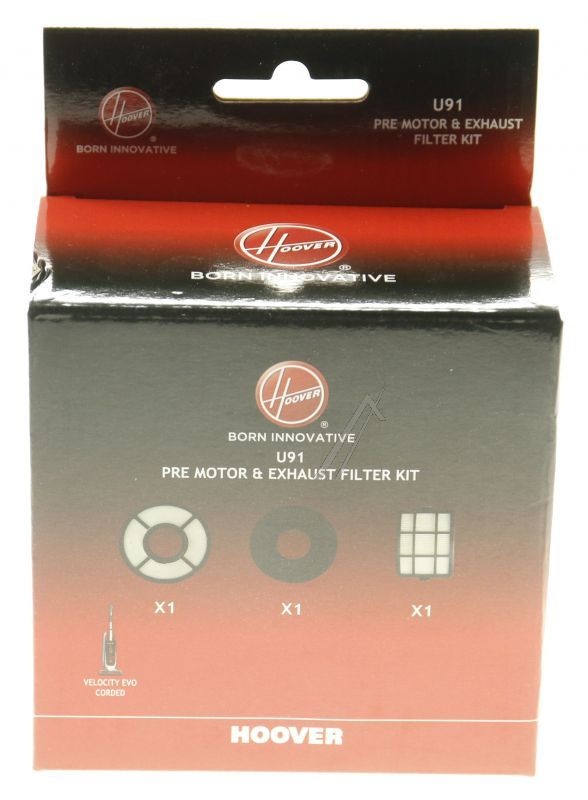 Candy Hoover 35601910 Staubsaugerfilter - U91 u91-filter kit vlcty evo