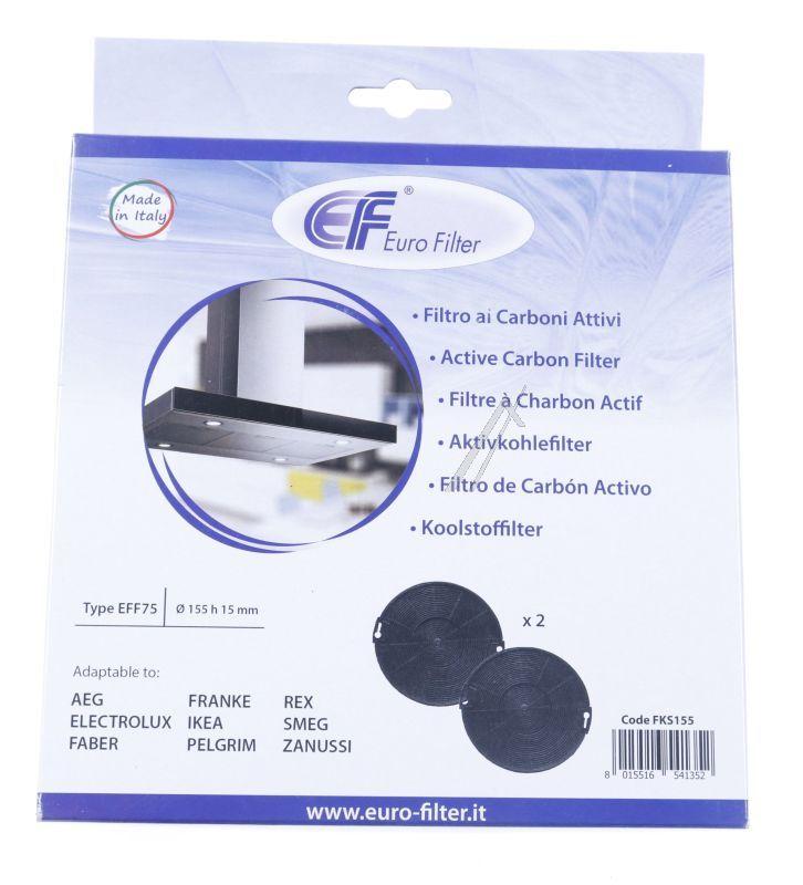 Kohlefilter für Dunstabzugshaube wie Electrolux, Ikea, Faber Eff75 Ersatzteil