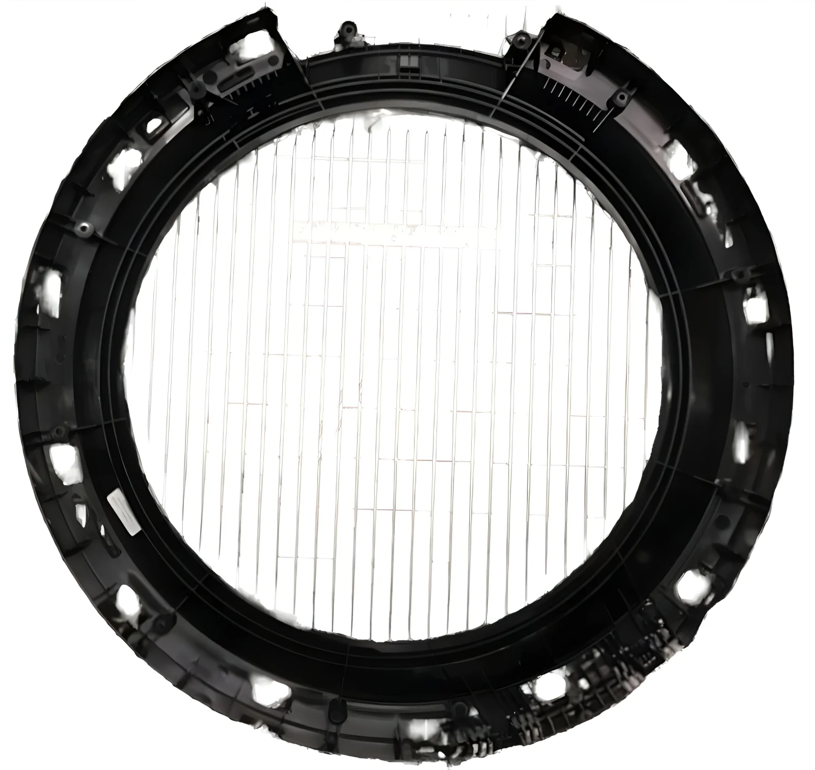 Arcelik Grundig Beko 2841570500 Flanschbullauge - Aussen gehäuse p.schwarz