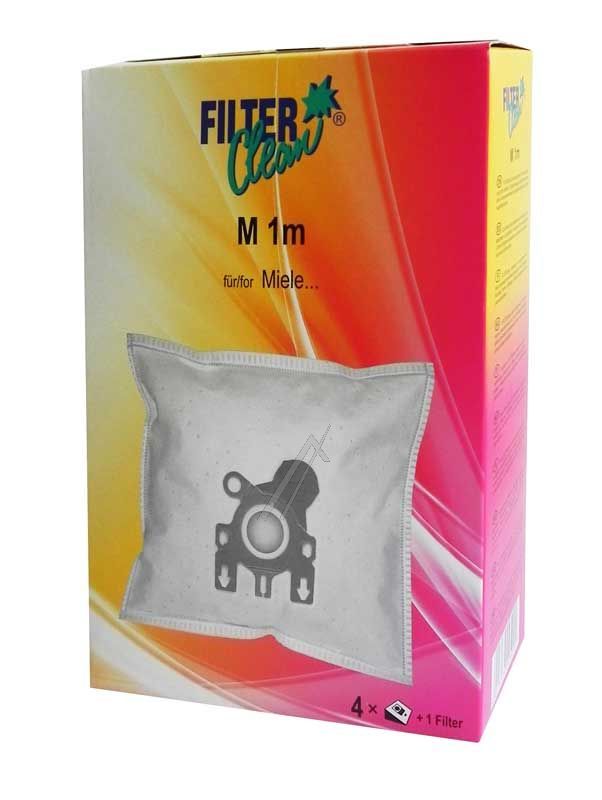 Filter Clean FL0013K Staubsaugerbeutel - M1/4/9m micromax beutel inhalt 4+1