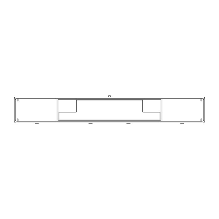 AEG Electrolux 2638011037 Bedienteilblende - Bedienblende