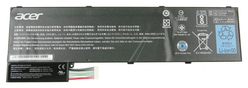 Acer KT00304006 Akku Notebook - Ap12a4i kt.00304.006 battery.poly.4850mah.main