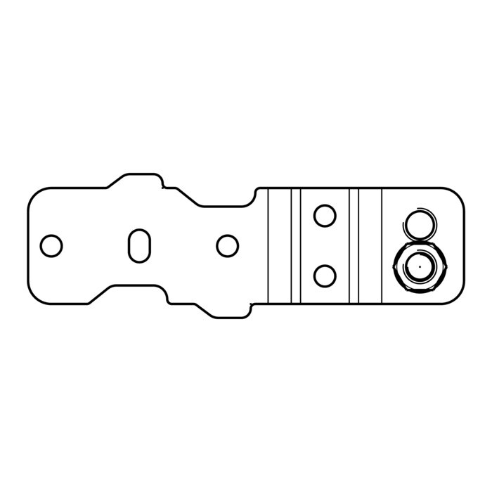 AEG Electrolux 2650003284 Scharnier - Scharnier,boden,