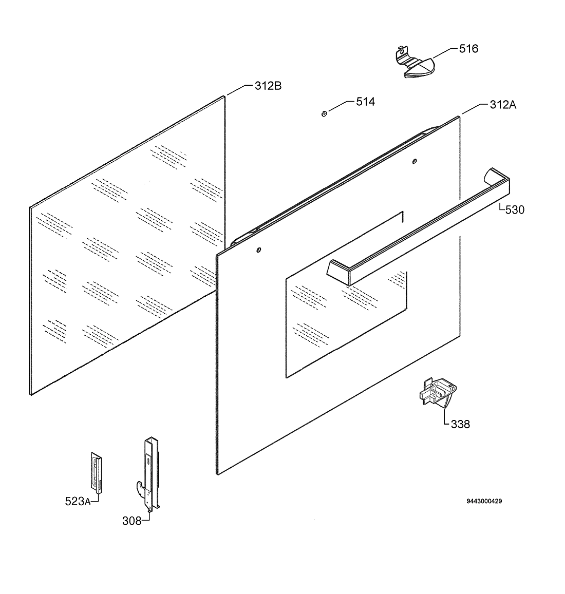Explosionszeichnung Ikea 94406450001 LOV3 Explosionszeichnung Ikea 94406450001 LOV3