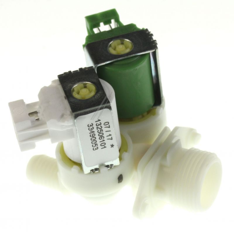Magnetventil für Waschmaschine Elektroventil 2 -fach wie AEG 1268832100 Ersatzteil Magnetventil für Waschmaschine Elektroventil 2 -fach wie AEG 1268832100 Ersatzteil
