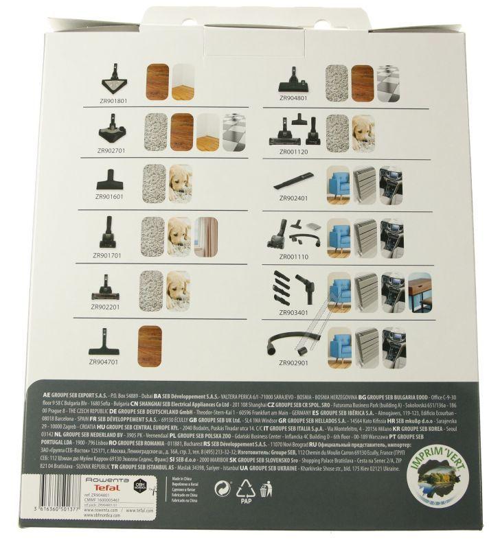 SEB ZR904801 Kombibürste - Suceur brosse amovible