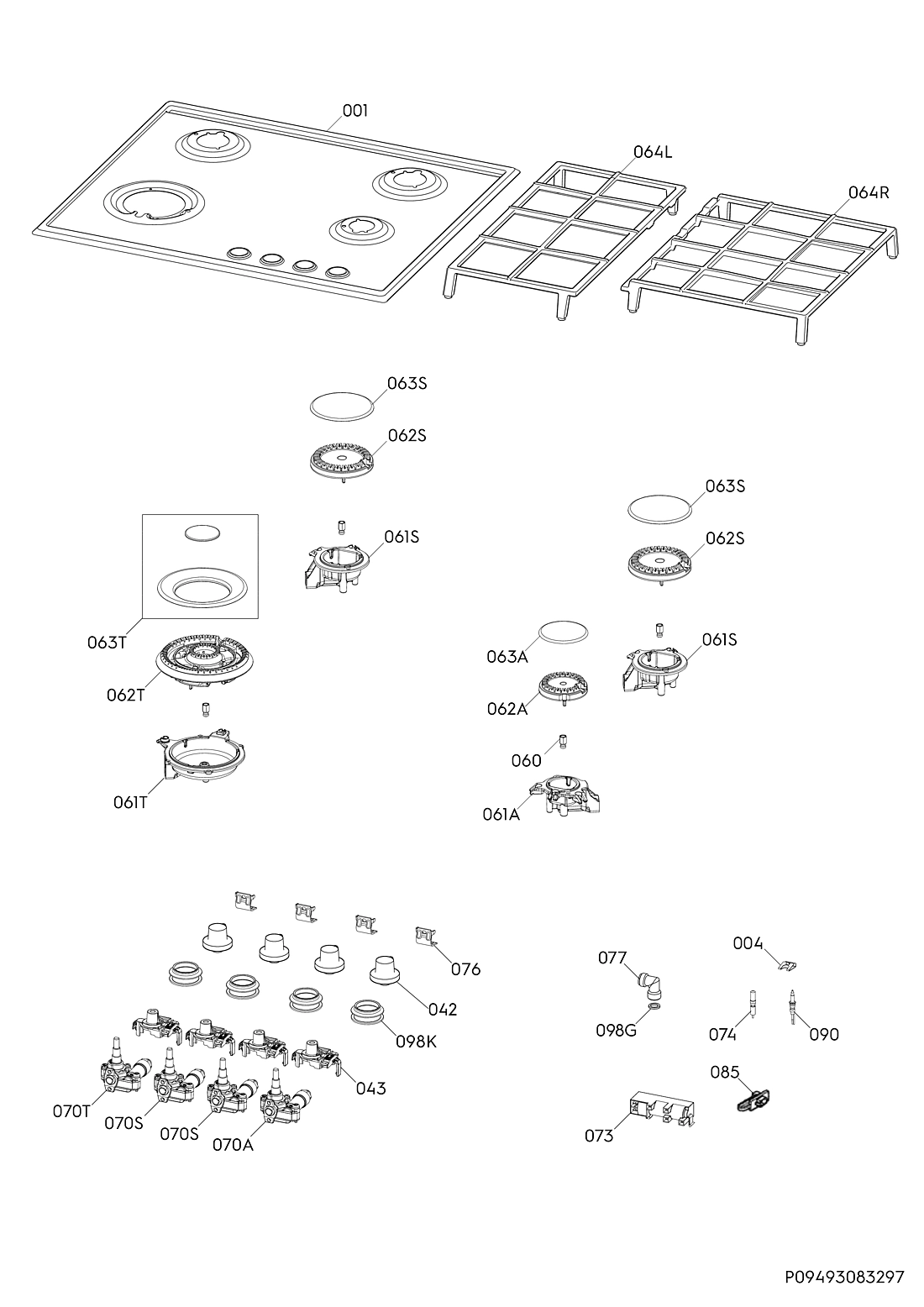 Explosionszeichnung Ikea 94964082101 MATMÄSSIGG 70443202