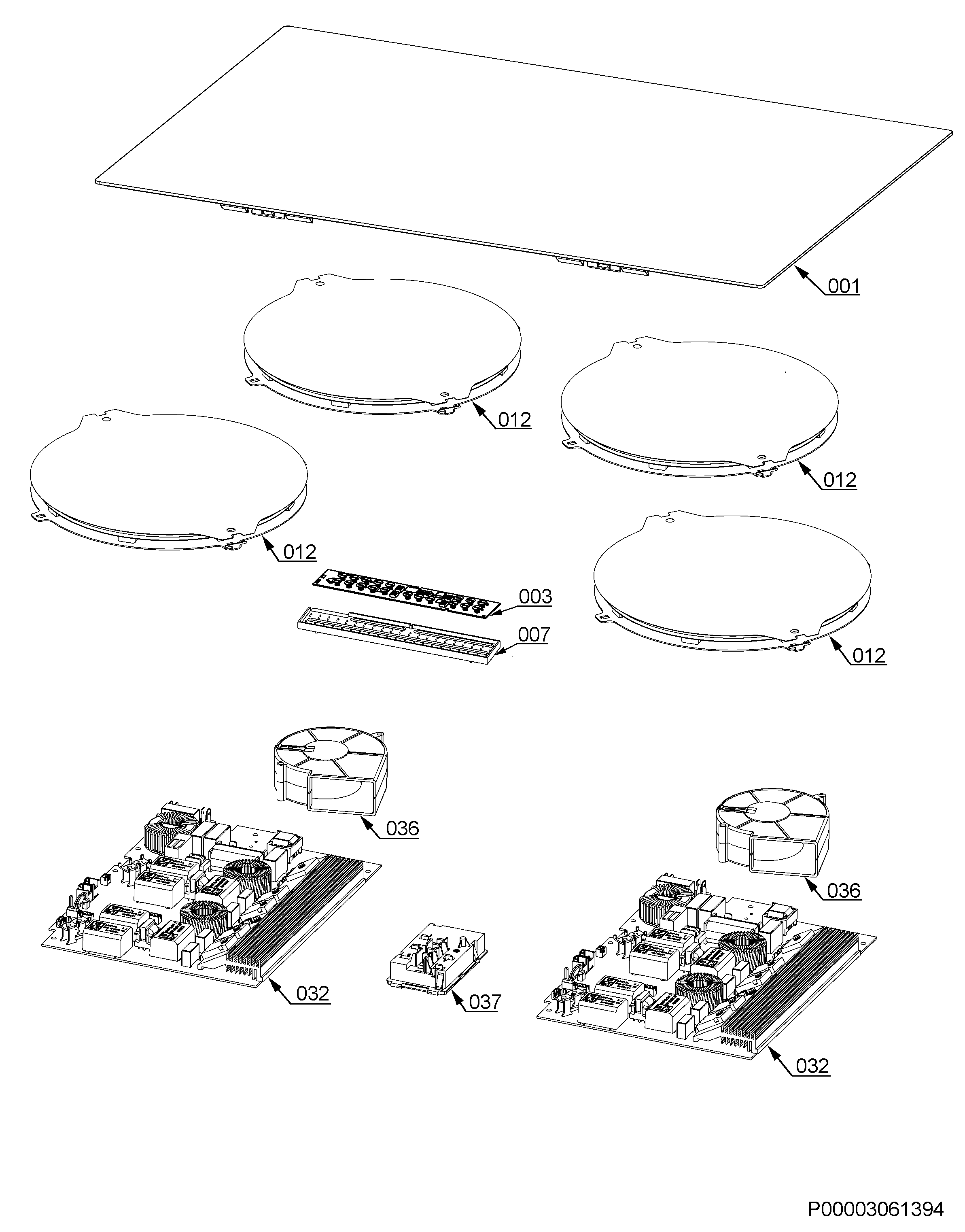 Explosionszeichnung Ikea 94959431701 HOGVARDIG FC4 Explosionszeichnung Ikea 94959431701 HOGVARDIG FC4