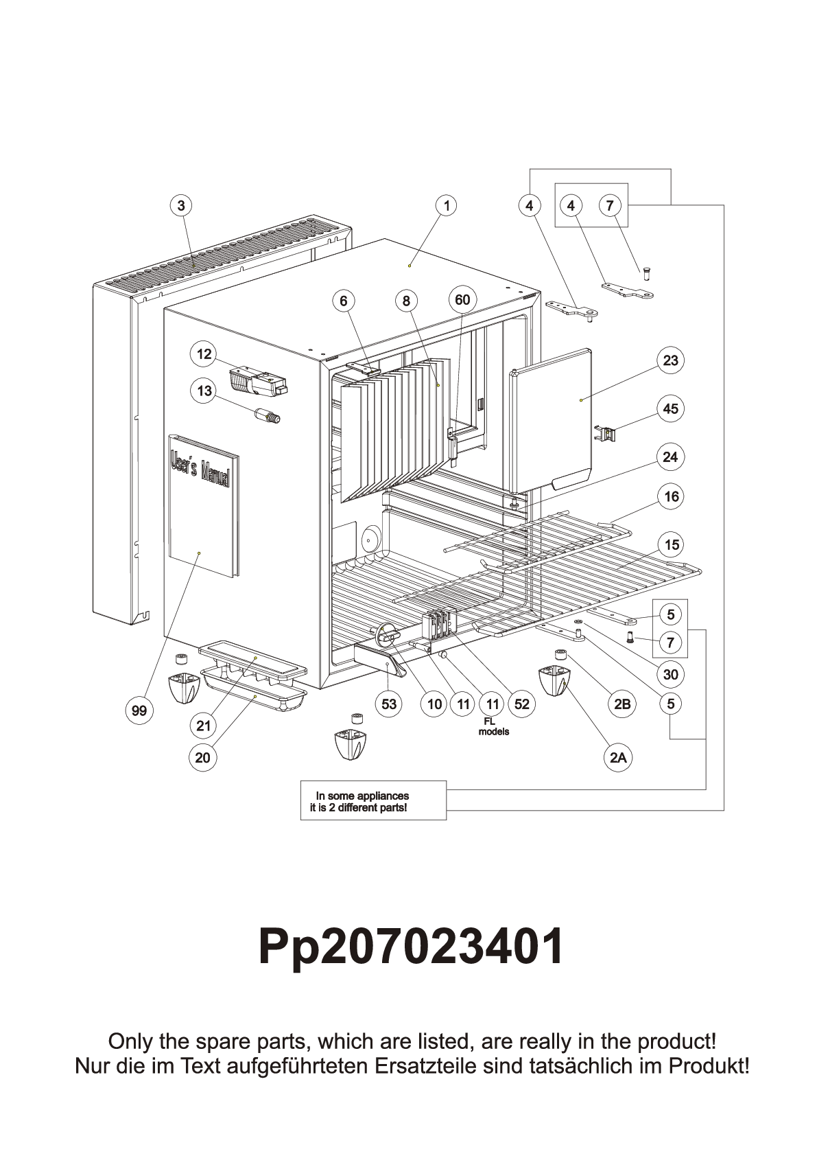 Explosionszeichnung Dometic 921151742 EA0600 Explosionszeichnung Dometic 921151742 EA0600