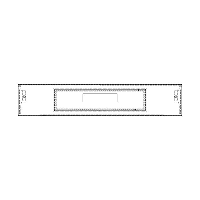 AEG Electrolux 140014124022 Bedienteilblende - Bedienblende,inox,60cm, vcu