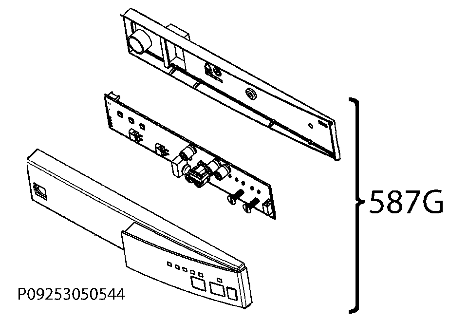 Explosionszeichnung Ikea 92577176101 BITANDE Explosionszeichnung Ikea 92577176101 BITANDE