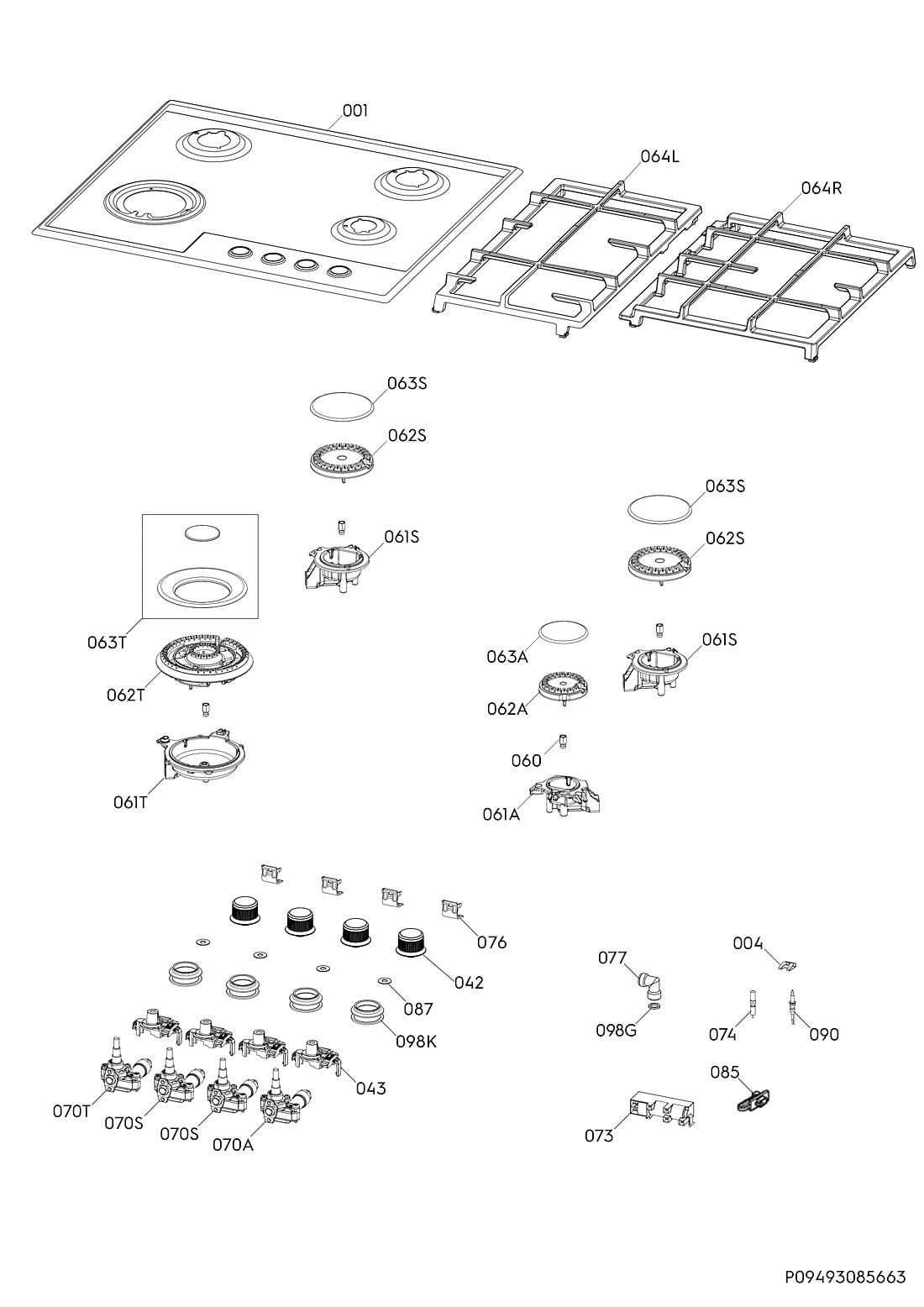 Explosionszeichnung Ikea 94964095301 SKÅLANGH4A 20523423
