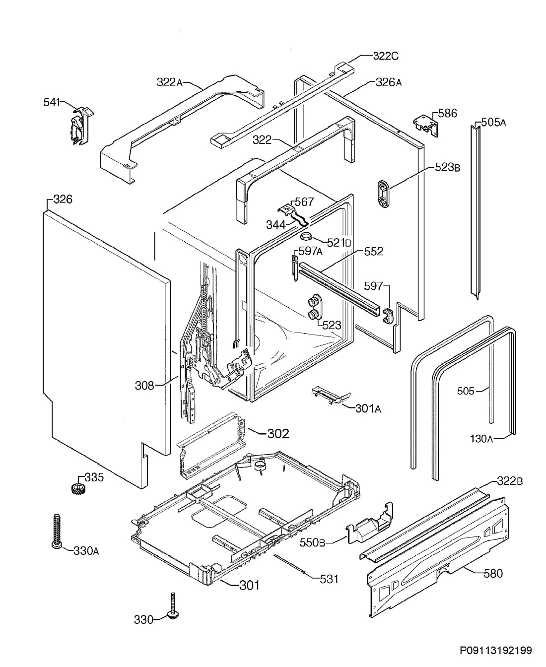 Explosionszeichnung Ikea 91153914703 LAGAN Explosionszeichnung Ikea 91153914703 LAGAN