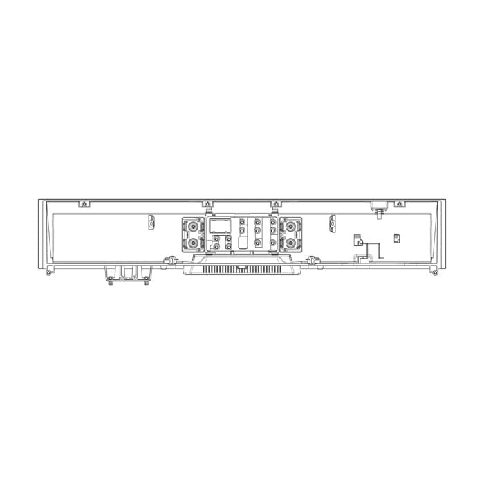 AEG Electrolux 8081989108 Bedienteilblende - Bedienblende,weiss,mit tasten,