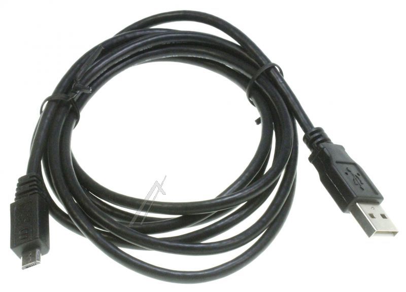 COM - Usb2.0-kabel typ-a stecker/typ-b micro stecker 1,8m,schwarz