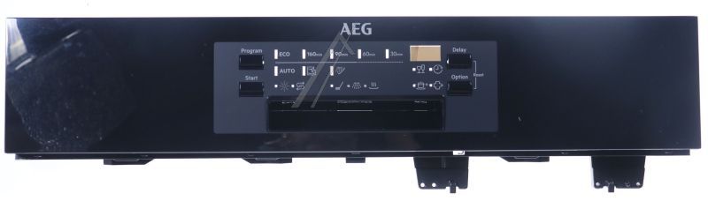 AEG Electrolux 140244695023 Bedienteilblende - Control panel black ch AEG Electrolux 140244695023 Bedienteilblende - Control panel black ch