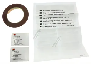 Türdichtung Wechsel Zubehör Set für Kühlschrank Magnettürdichtung wie Liebherr 909604200 Ersatzteil