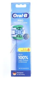 Braun 861073 Zahnbürste - Eb20rx-8 oral-b aufsteckbürsten pro precision clean 8er-pack