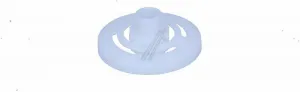 Whirlpool Indesit 480111100231 Anschlussstutzen - C00312359 buchse