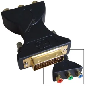 COM - Adapter, dvi-i stecker (24+5) / c -rgb buchsen