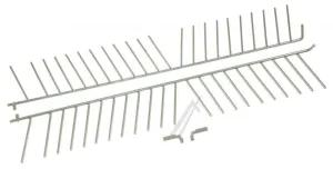 Unterkorbeinsatz Set (2 Stück) 00443403 für Geschirrspüler Bosch Siemens Klappstacheln Ersatzteil