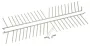 Unterkorbeinsatz Set (2 Stück) 00443403 für Geschirrspüler Bosch Siemens Klappstacheln Ersatzteil