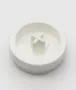 Smeg 516412303 Knopf Taste - On/off switch knob wh