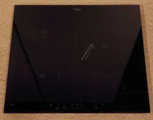 Whirlpool Indesit 481010653897 Glaskeramikfläche - C00397829 mulde montage