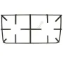 Amica 9067338 Rost - Ruszt 57g prosty em.czarny mat prawy
