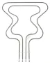 Heizelement Unterhitze für Backofen 230v wie AEG Electrolux 6613798005 Ersatzteil