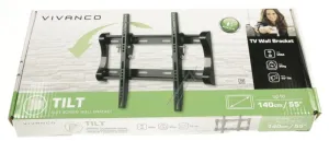 Vivanco 37974 TV-Wandhalterungen - Bti 6040 tv wandhalterung, neigbar, vesa 400, 35kg