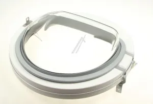 Bosch Siemens Bullauge 11028744 für Trockner Tür kpl mit Haken und geschweisstem Scharnier Ersatzteil