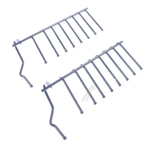 Klappstachel-Set für Geschirrspüler Unterkorb wie Bosch Siemens 00645102 Ersatzteil