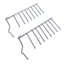 Klappstachel-Set für Geschirrspüler Unterkorb wie Bosch Siemens 00645102 Ersatzteil