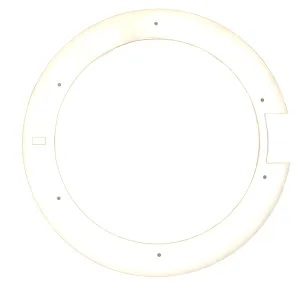 Gorenje 160808 Flanschbullauge - Türblende innen, ab 09.2006