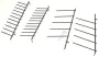 Klappstachel 00644125 Bosch Siemens Geschirrspüler Oberkorbeinsatz Stacheln für Teller Ersatzteil