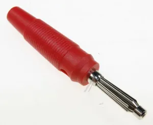 COM Bananenstecker - Vq20 bananenstecker schraubbar rot
