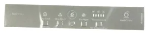 Whirlpool Indesit 481010460023 Schalterblende - C00387576 einlage