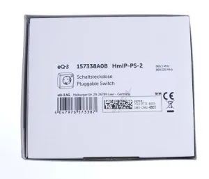 Siemens 157338A0 Funksteckdose - Hmip-ps-2 homematic-ip schaltsteckdose